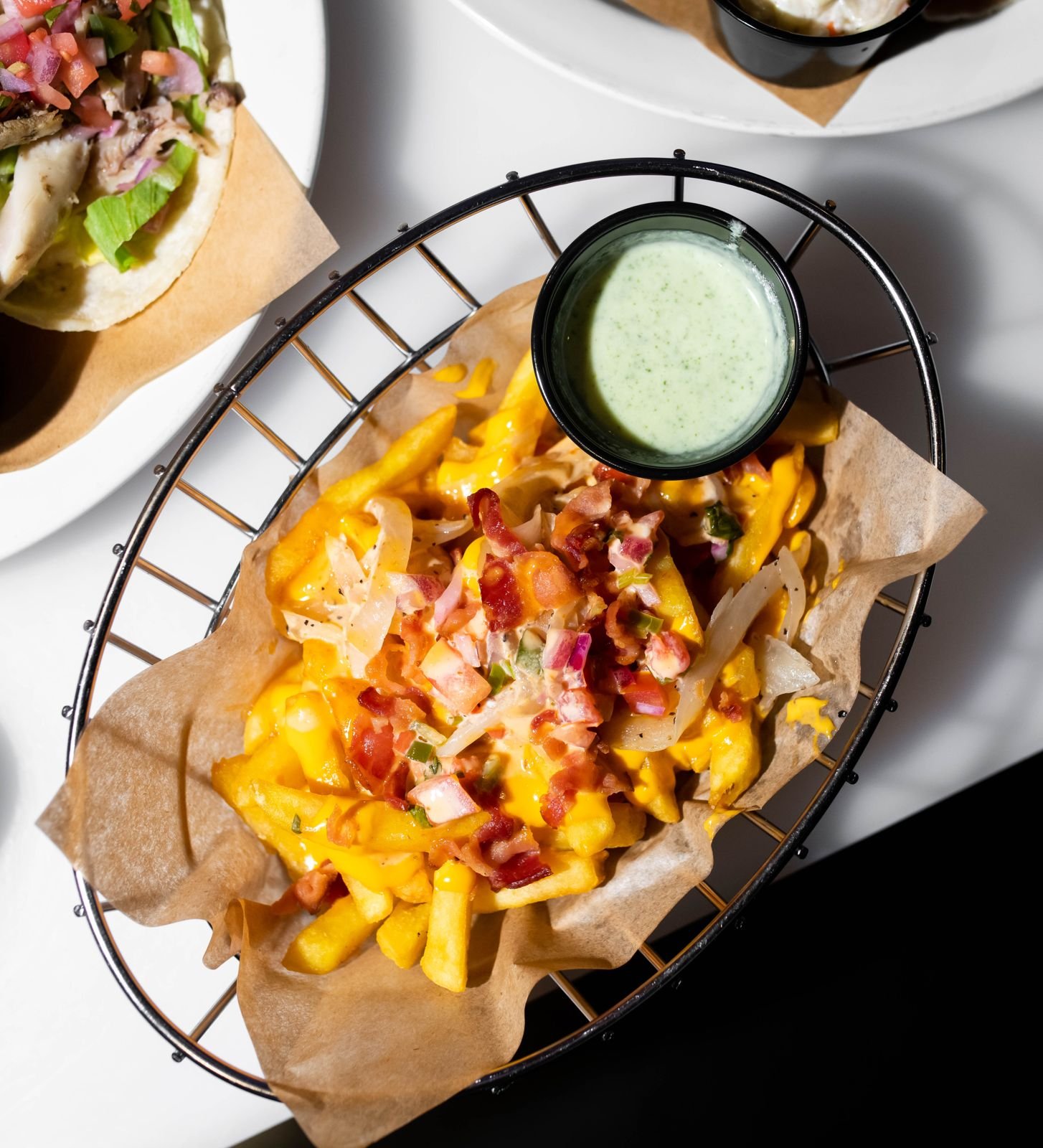 Loaded fries at iRock